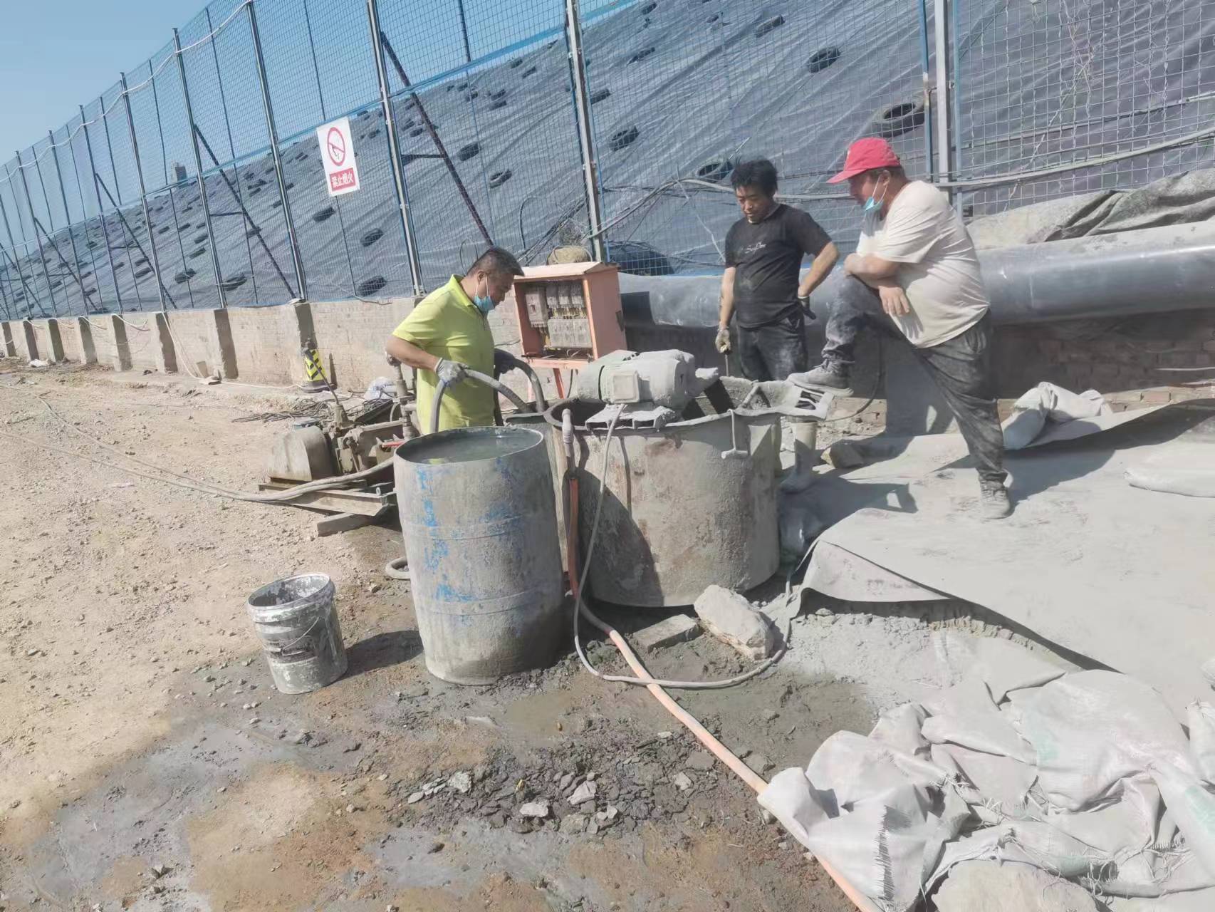 垦利袖阀管注浆